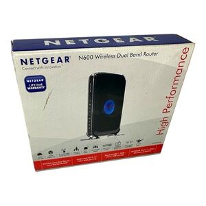 NETGEAR N600 Wireless Dual Band Router - Black